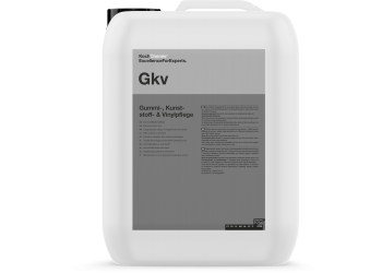 KOCH CHEMIE - Gummi & Kunststoff & Vinylpflege - 10 Litres - Exterior plastic care, semi-matt