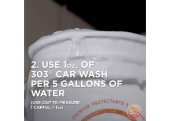 303 - Ultra Concentrated Car Wash Bottle