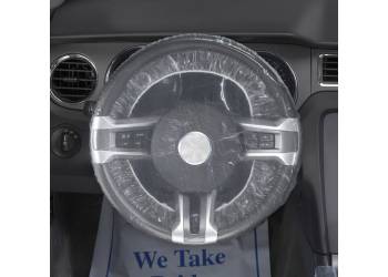 SLIP-N-GRIP - Elastic Shower Cap Steering Wheel Cover - 500 Pieces per roll