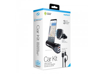 NAZTECH - USB-C Magbuddy 3 Piece Car Kit-Black