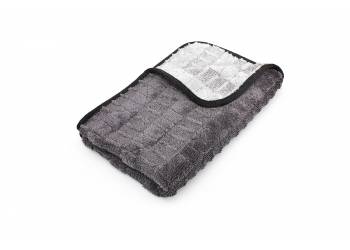 THE RAG COMPANY - The Gauntlet Hybrid Twist Drying Towel - Grey (Light/Dark) - 15 x 24 - single